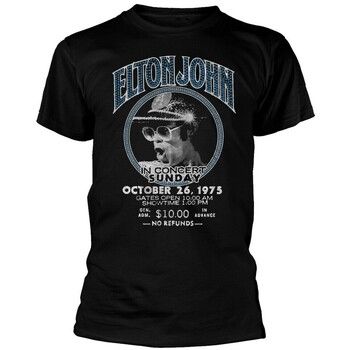 Elton John Tops y Camisetas Live In Concert para mujer