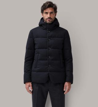 DUNO para hombre. BJORN Chaqueta Bjorn marino (54), Casual, Lana