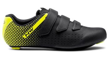 Zapatillas northwave core 2 negro   amarillo fluo