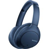 sony wh-ch710n wireless bluetooth noise-cancelling headphones - blue blue