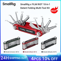 smallrig x film riot kit multiherramienta plegable de retencion 10 en 1 juego de herramientas plegables universales para camara dslr con destornilladores y llaves