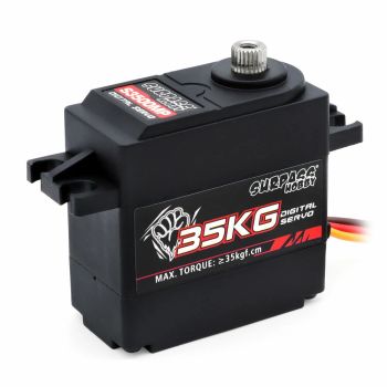 SURPASS-HOBBY 35KG S3500MP Servo Digital de Plástico /S3500M Servo de Engranajes de Dirección Digital de Alta Tensión co