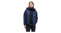 chaqueta con capucha peak performance helium down azul  mujer