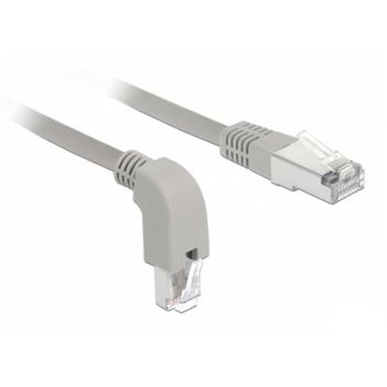 Cable de red DeLOCK 85874 1 m Cat6a S/FTP Gris