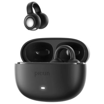 Auriculares inalámbricos PICUN W5 TWS con clip,bluetooth 5.4,sonido HiFi,graves profundos,doble micrófono,reducción de r