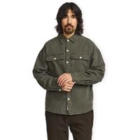 revolution camisa manga larga shirt with pocket 3253 - darkgrey para hombre