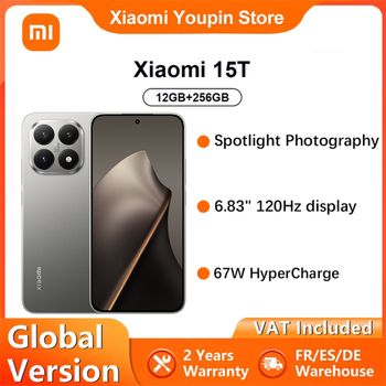 Versión Global Xiaomi 15T con Fotografía Spotlight, Pantalla de 6.83