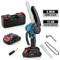 sierra de corte para madera sin escobillas de 6 pulgadas motosierra electrica de jardin herramienta electrica inalambrica para bateria makita de 18v