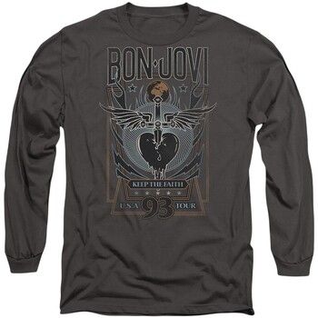 Bon Jovi Camiseta manga larga Keep The Faith para mujer