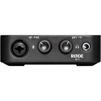 interfaz de audio usb rode ai-1 24-bit96khz usb tipo c escritorio negro