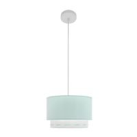 colgante trazos 1xe27 verde agua regx30x30 cm