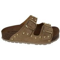 gobbs sandalias pala bio hebillas tachuelas piel ante para mujer
