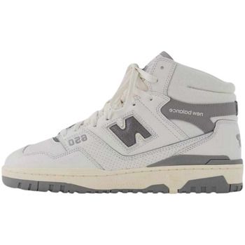 New Balance Zapatillas altas 650R Aime Leon Dore White Grey para hombre