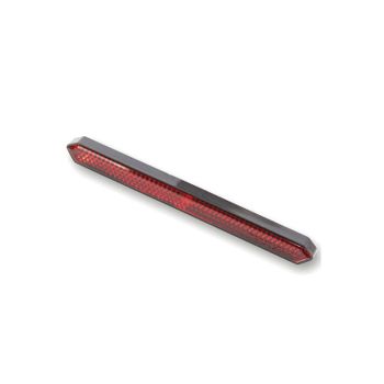 Reflector trasero 130x13mm autoadhesivo rojo