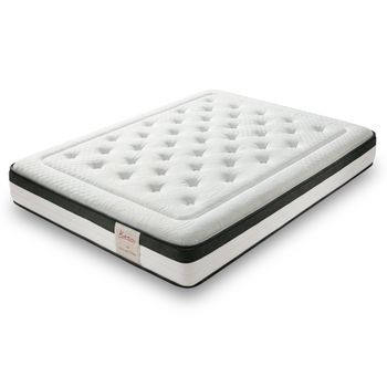 Colchón Viscoelástico 120x180 Cm Nebbia - Altura +/- 26 Cm - Firmeza Media - Gran Adaptabilidad - Descanso Cómodo Y Reparador - Fibras Hipoalergénicas