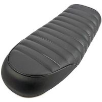 asiento completo universal para moto comfort negro rombo