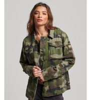 superdry para mujer w5011544a cazadora militar m65 verde l casual algodon