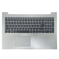 carcasa superior con teclado para portatil lenovo ideapad 320-15iap 320-15ikb 320-15is plata