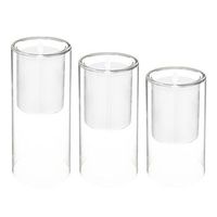 set de 3 velas led 36x30cm
