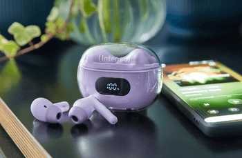 Intenso | Buds Plus Auriculares TWS ANC+ENC | lila
