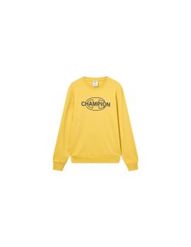 Sudadera Champion Graphic Shop Hombre Amarillo