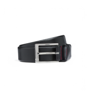 hugo para hombre 50541175 cinturon volpiana negro 105 cm casual piel