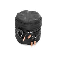 ddhifi c100 pro estuche para auriculares de almacenamiento portatil con carcasa dura doble cremallera y mosqueton de metal
