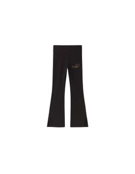 Pantalón Puma Ess+Rhinestone Hw F Black, Niña
