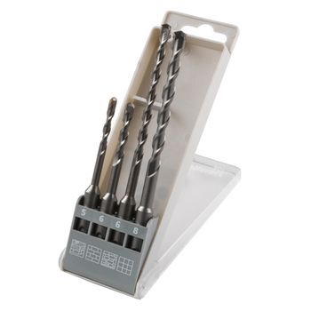 Wolfcraft 8456000 - 4 Brocas De Percusión, Sds Plus, Compuesto De:
