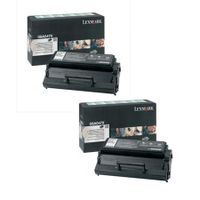 original multipack lexmark optra e320 printer toner cartridges 2 pack -08a0478