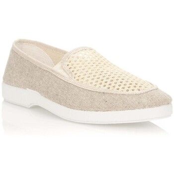 Pasfor Mocasines Alpargata en Lona y Rejilla para hombre