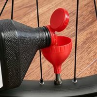 embudo para sellar neumaticos de bicicleta sin camara herramienta de mantenimiento de neumaticos para bicicletas de montana y carretera facil de usar