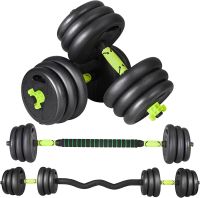 ozio fitness kit de mancuernas 30 kg 4 en 1 multifit  entrenamientos de fuerza