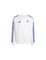 sudadera de futbol adidas real madrid dna sweat hombre blanco