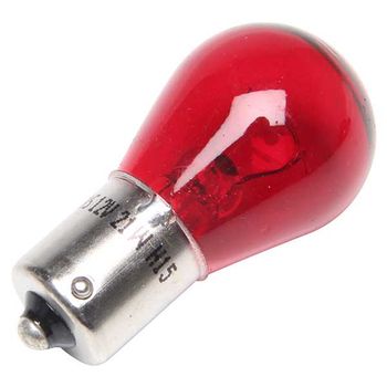 382 Single Filament Bulb RED - 12v 21w/5w