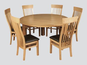 Veneto 150cm round dining table