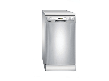 Lavavajillas - Balay 3VN4031IA, 10 servicios, 4 programas, 45 cm, Pausa y carga, Extrasilencio, Aquastop, Acero Antihuellas