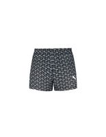 banador de puma logo print 1p hombre negro