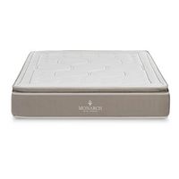 colchon  deluxe crown - muelles ensacados     183 x 128 cm
