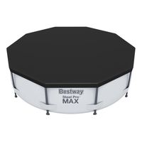 cobertor solar lona superior bestway para piscina desmontable de varias medidas y modelos rectangular ovalado y circular de facil instalacion sobre el borde de la piscina la lona evita que el agua