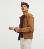 baracuta para hombre brcps0939ut2623 chaqueta de piel g9 marron xl casual