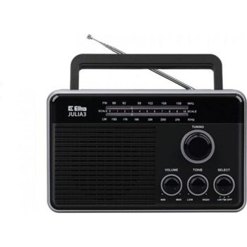 Radio Eltra Julia 3 portátil y de sobremesa FM/LW con alimentación dual