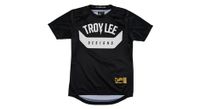 maillot de manga corta para ninos troy lee designs flowline aircore negro