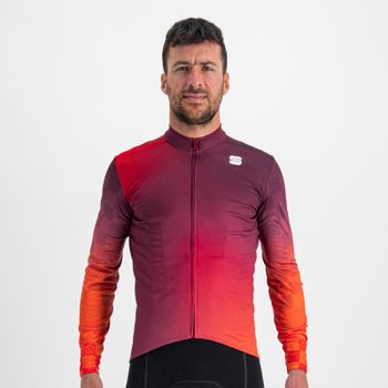 Sportful Rocket Thermal Jersey - XXL - Red Rumba Pompelmo