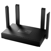 cudy wr1500 router wifi ax1500 wifi 6 doble banda - 1x puerto wan gigabit y 3x puertos lan gigabit - 4 antenas externas