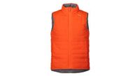 poc pocito liner chaqueta de invierno sin mangas para ninos naranja fluorescente