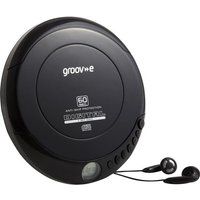 groov-e retro gv-ps110-bk personal cd player - black black
