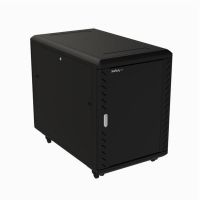 armario rack startechcom 15u 19 4 columnas con cerradura y ruedas
