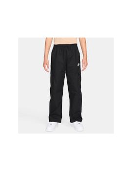 Pantalón Nike Sportswear Club Woven Cargo Infantil Negro