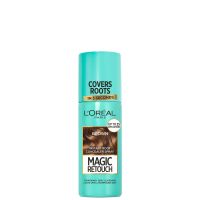 lroreal paris magic retouch temporary instant root concealer spray 75ml various colours - medium brown